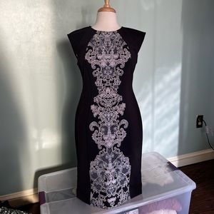 Donna Morgan sleeveless midi dress